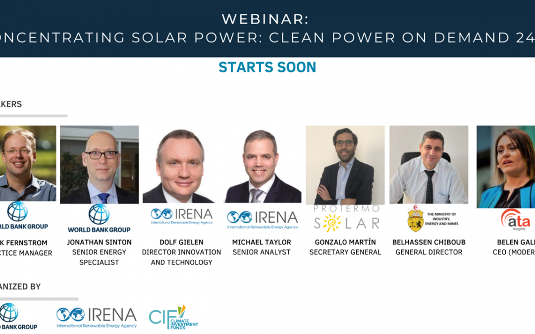 Recording and presentations: Concentrating Solar Power: Clean Power on Demand 24/7